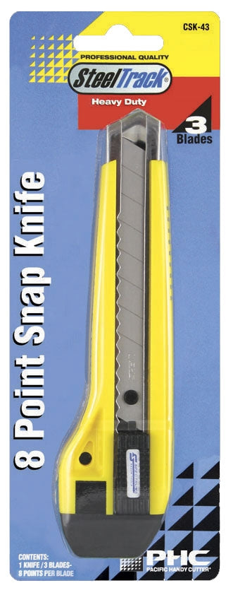 Quick Blade 8 Point Snap Safety Knife {Yellow}