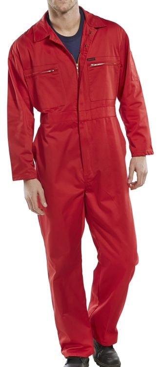 Beeswift Basic Boiler Suit RED {All Sizes}