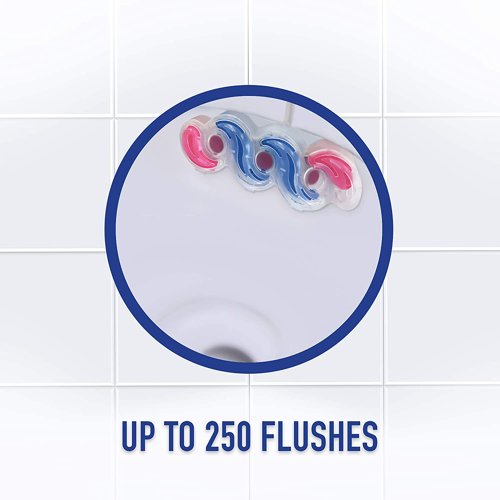 Harpic Active Fresh Toilet Rim Block 6 Powers Sparkling Citrus 35g 3119589/SINGLE