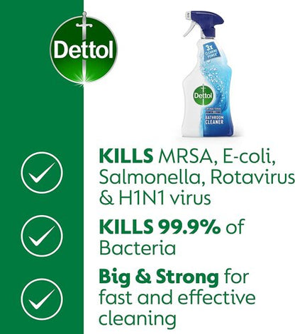 Dettol Antibacterial Bathroom Cleaner Spray 1 Litre 3324801