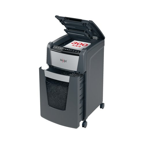 Rexel Optimum Autofeed+ 300X Cross-Cut P-4 Shredder 2020300X