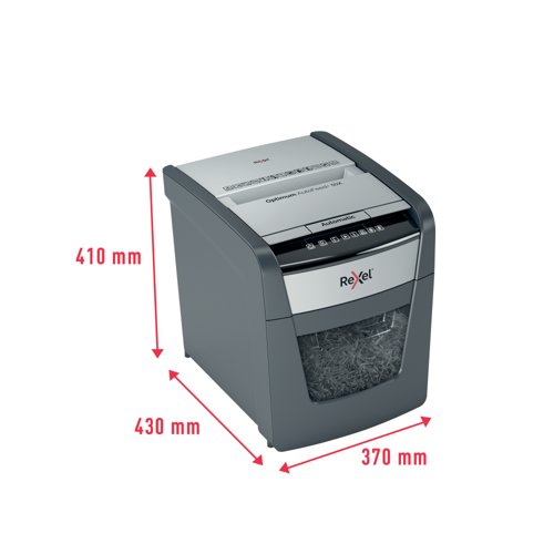 Rexel Optimum Autofeed+ 50X Cross-Cut P-4 Shredder 2020050X