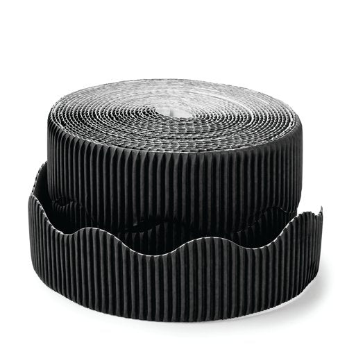 Scalloped Corrugated Border Rolls Gold 78714