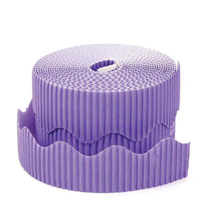 Scalloped Corrugated Border Rolls Rich Blue 78711