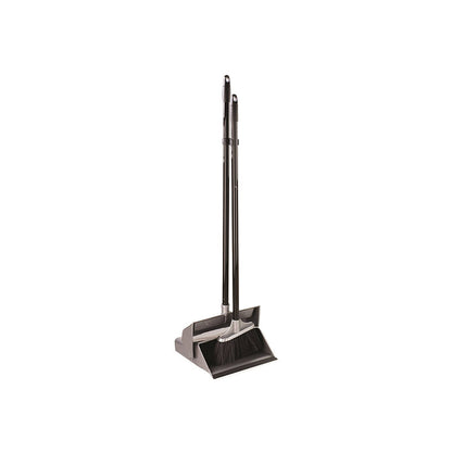 Fixtures Basic Lobby Dustpan Brush with Self Closing Lid