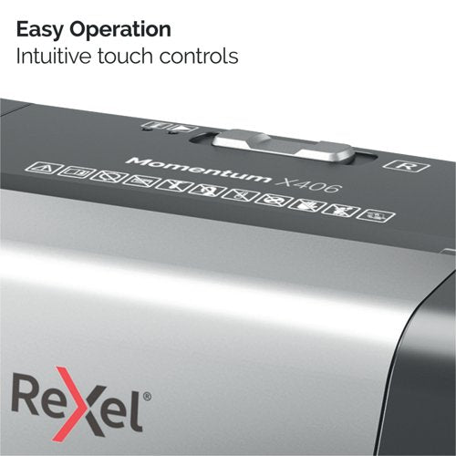 Rexel Momentum X406 Cross-Cut P-4 Shredder 2104569