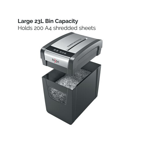 Rexel Momentum X312-Sl Slimline Cross-Cut P-3 Shredder 2104574