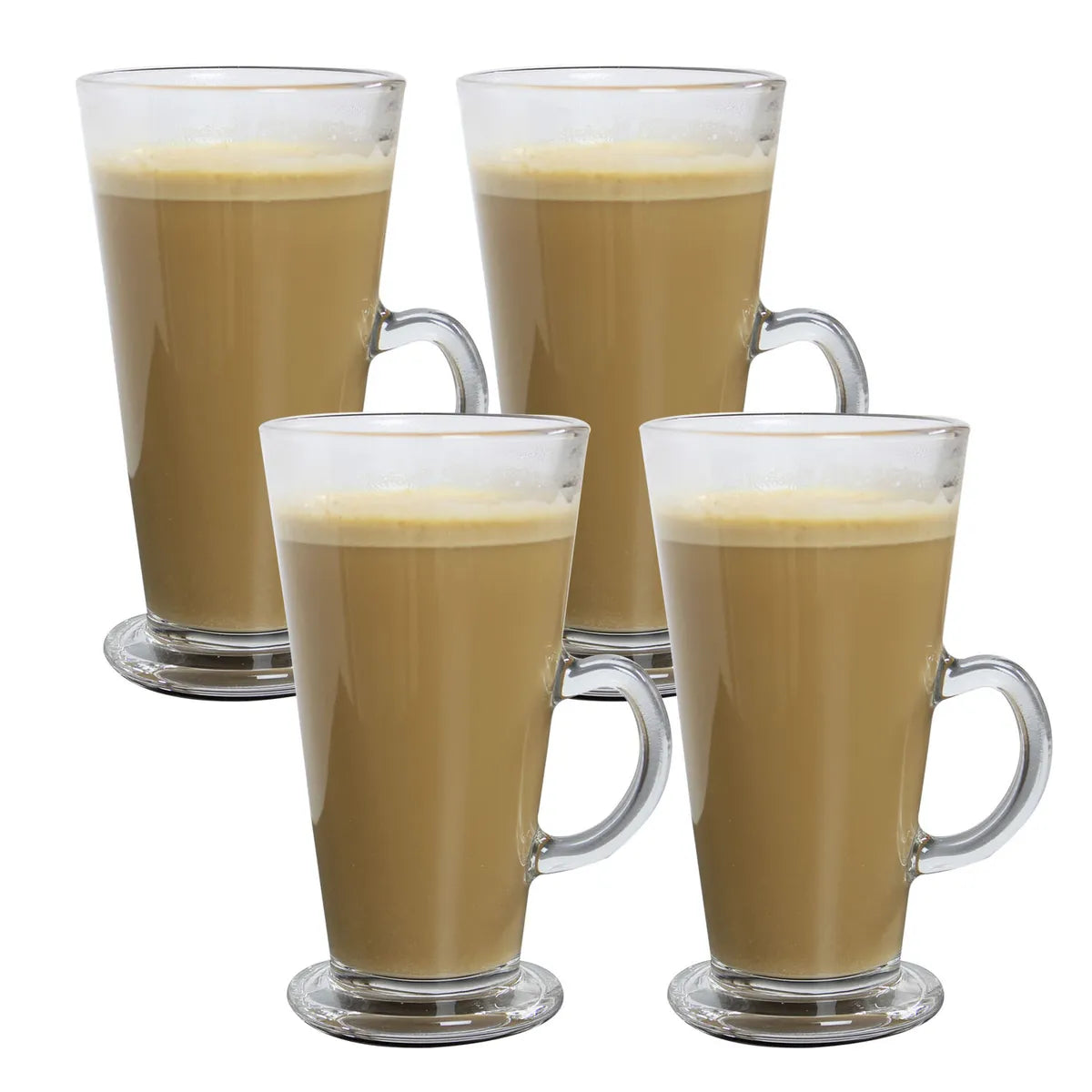 Ravenhead Entertain Latte / Hot Chocolate Mugs 26cl/9oz | 8 Pack Bundle
