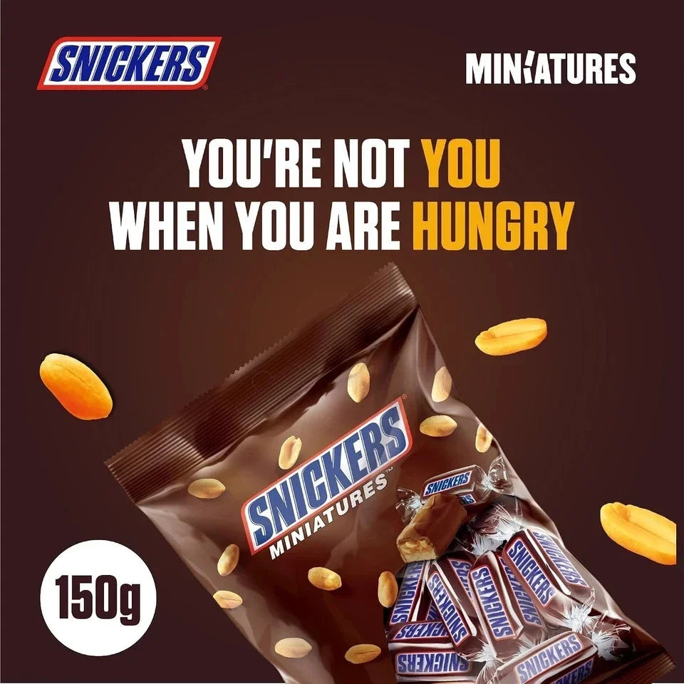 Mars Miniatures Chocolates | Snicker Bars Minis 1 x 150g