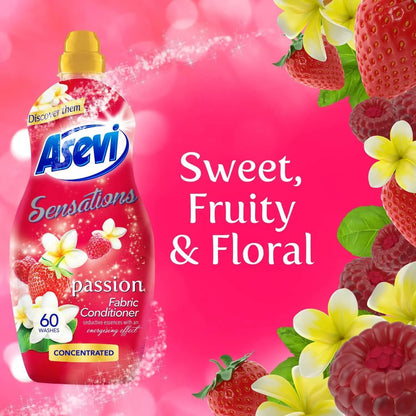 Asevi Sensations SPANISH Fabric Conditioner Passion 60 Wash 1.32L