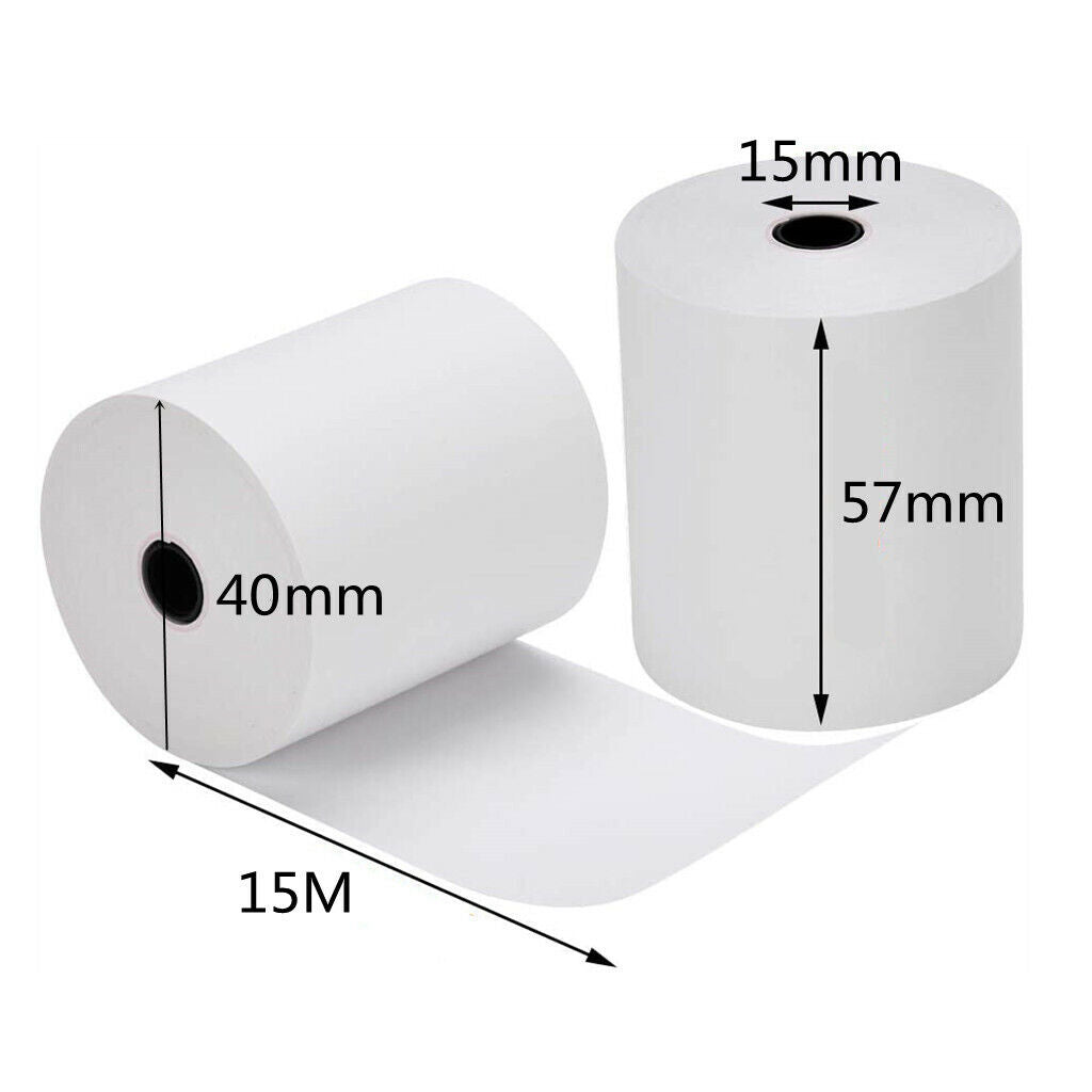 Thermal Till Rolls BPA FREE by Roll-X (Size 57x40)