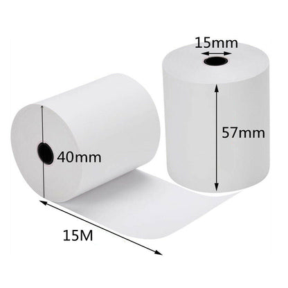 Thermal Till Rolls BPA FREE by Roll-X (Size 57x40)