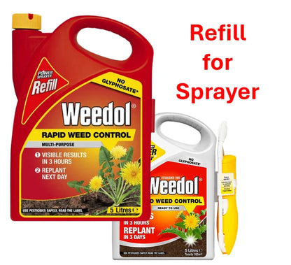 Weedol Rapid Weed Control Refill 5L