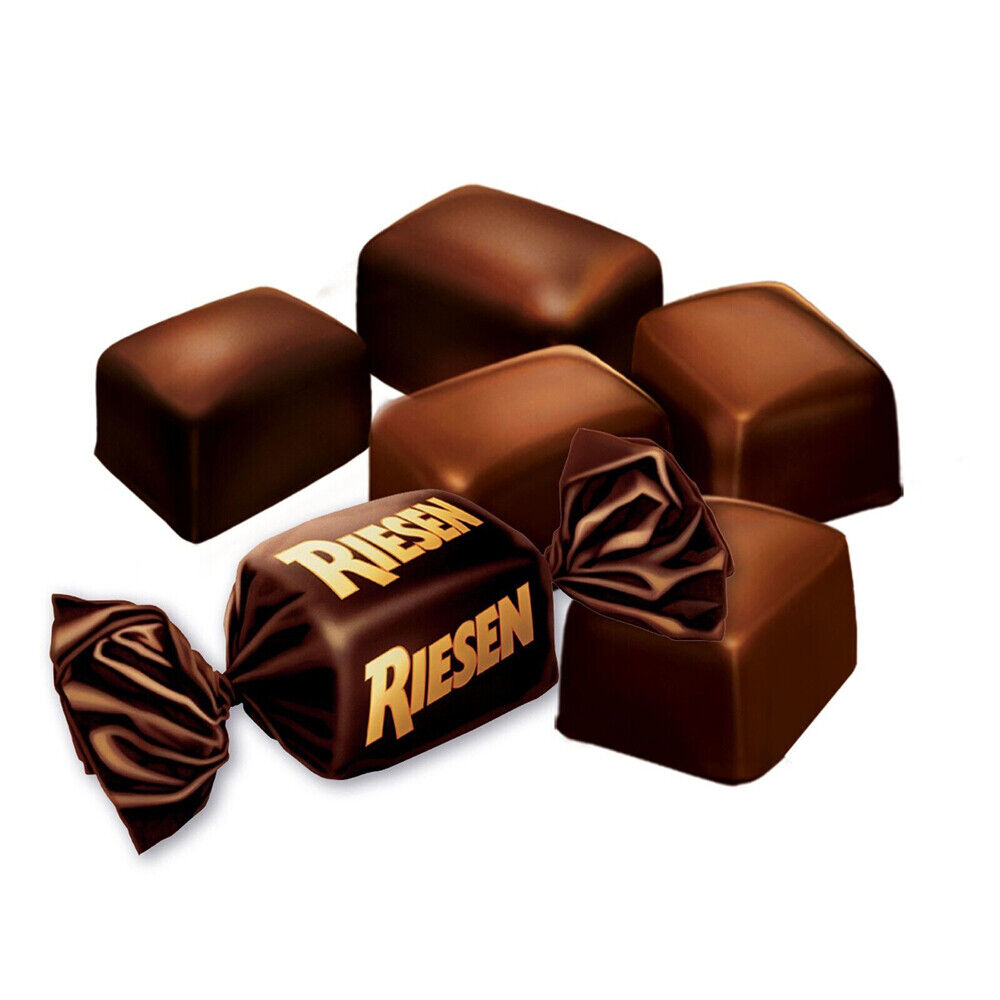 Riesen Dark Chocolate Wrapped Toffee Sweet 900g | MEGA Pack 1 x 900g
