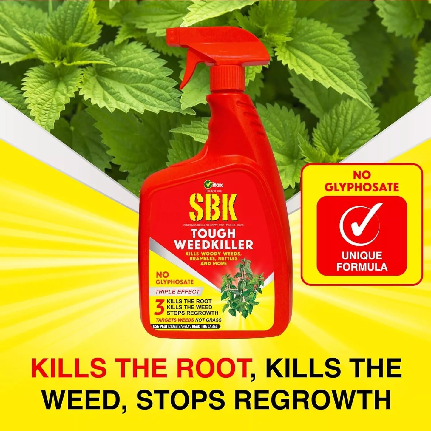 Vitax SBK Brushwood Killer Tough Weedkiller RTU 1 Litre