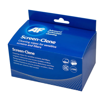 AF Screen-Clene Anti-Static Wipes Pack 100's
