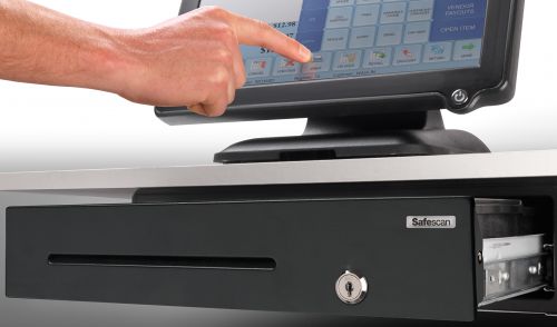 Safescan Sd-4141 Standard Duty Cash Drawer Black 132-0425