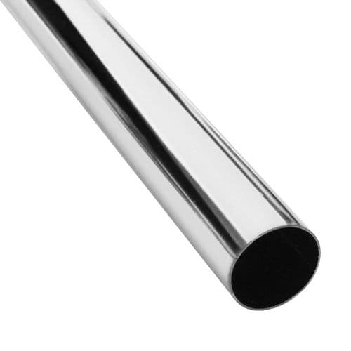Securit Chrome Tube 25mm x 4ft