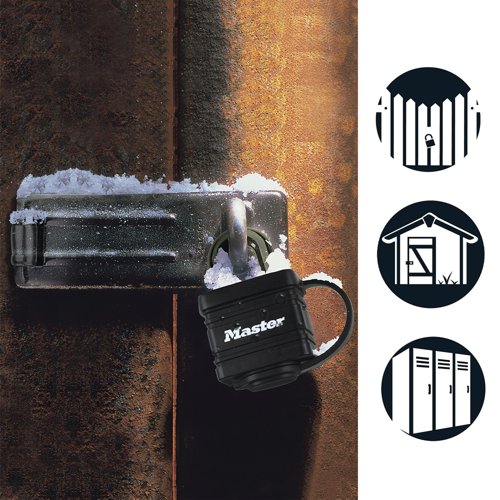 Master Lock Weather Tough Padlock with 2 Keys 7804EURD