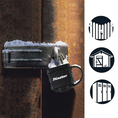 Master Lock Weather Tough Padlock with 2 Keys 7804EURD
