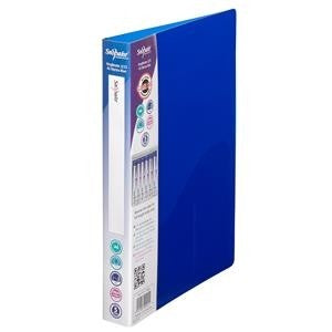 Snopake Electra (A5) Polypropylene Ring Binder 2 O-Ring 15mm (Clear) 1 x Pack of 10 Binders