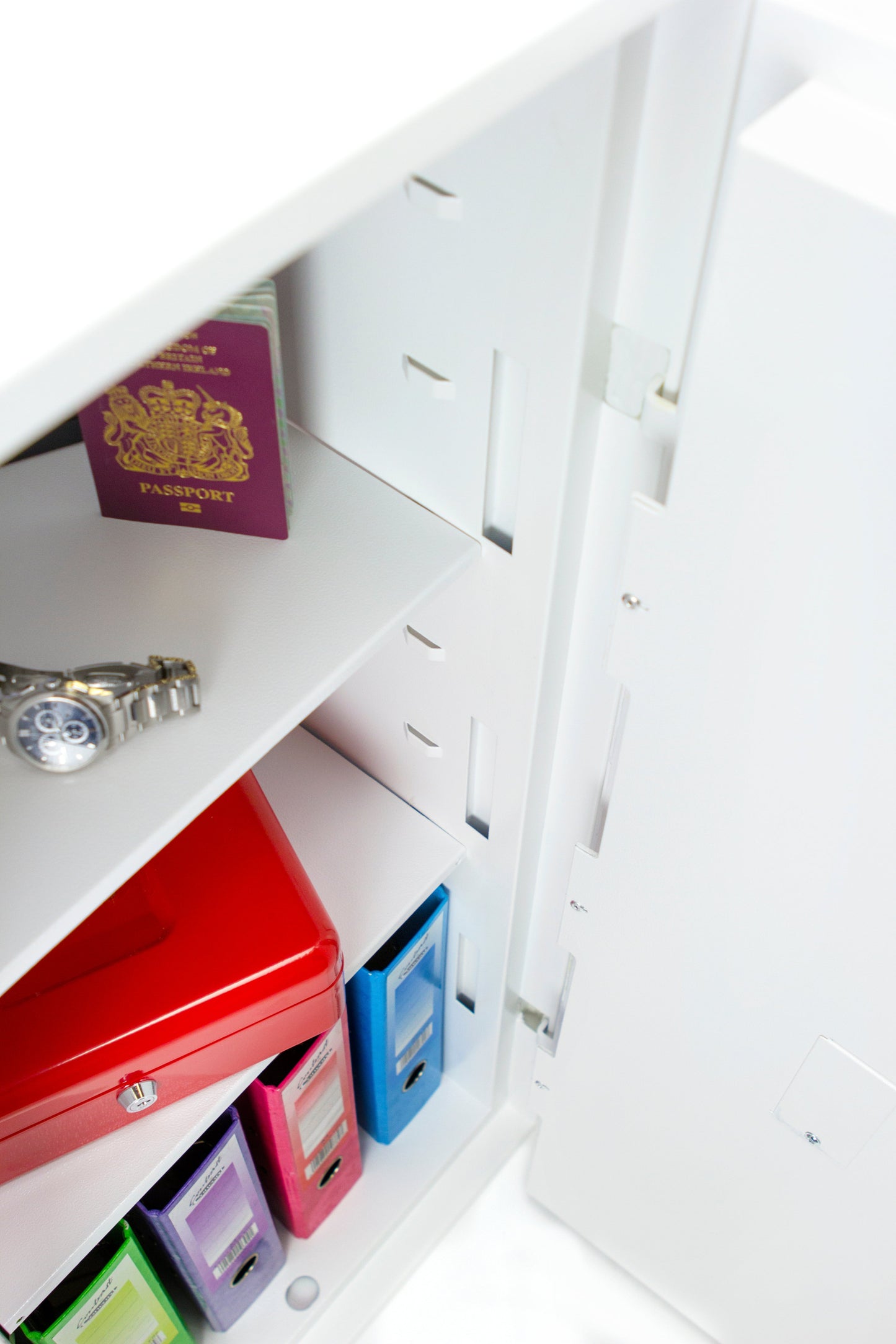 Phoenix Fortress Size 5 S2 Security Safe Key Lock White SS1185K