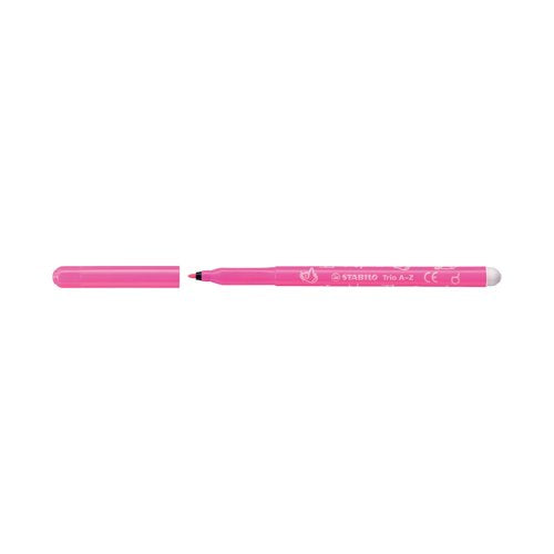 Stabilo Trio A-Z Felt Tip Colour Pens Classpack Gratnell Tray Assorted (Pack of 144) F378/144-04