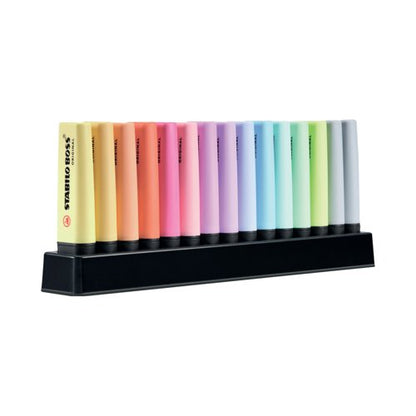 Stabilo Boss Original Highlighters Desk Set Pastel (Pack of 15) 7015-02-5