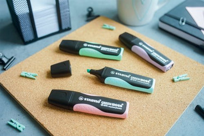 Stabilo Green Boss Highlighter Desk Set Assorted (Pack of 8) 6070/08-5