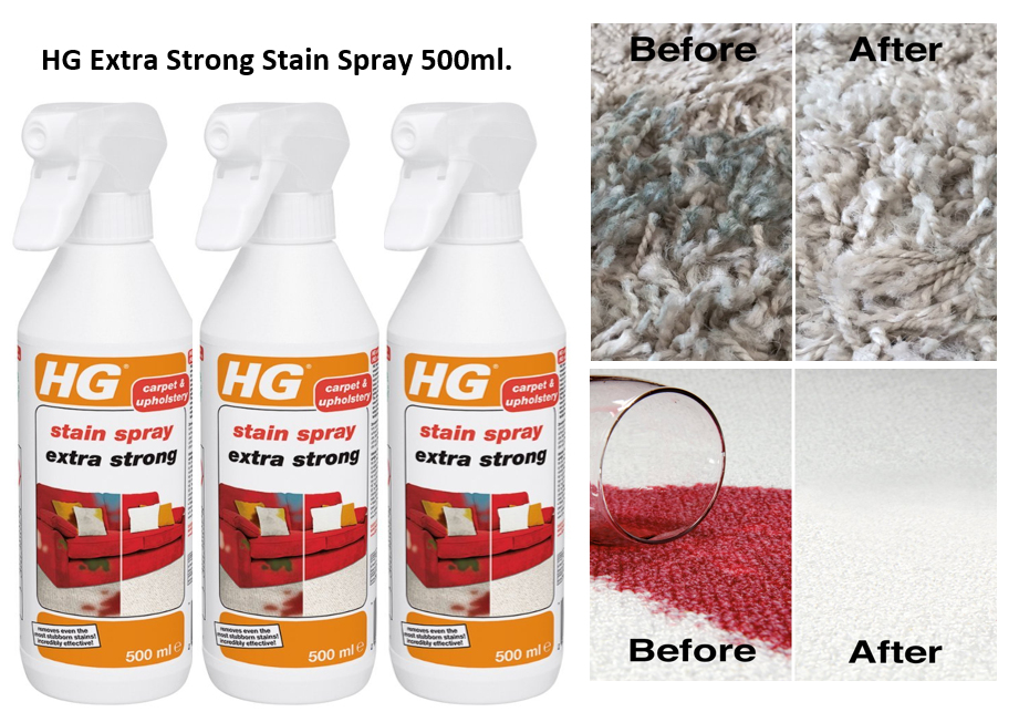 HG Stain Remover Extra Strong Version {94} 500ml Carpets & Upholstery