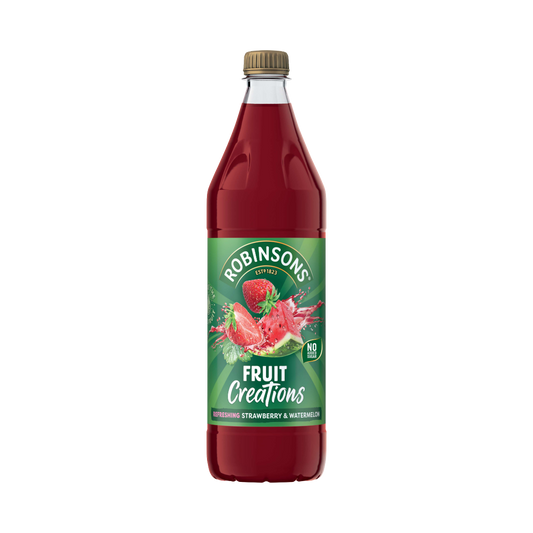 Robinsons Fruit Creations Strawberry & Watermelon Squash 1 Litre