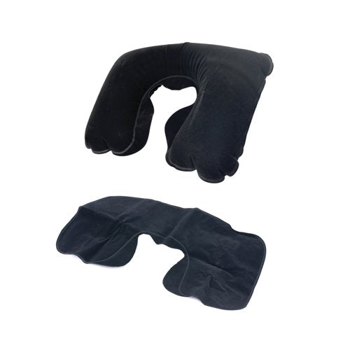 Status Travel Inflatable Pillow Black STRPILLOW1