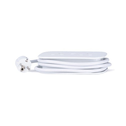 Status 2 Way Euro Travel Socket 1.4 Metre S2W1.4MUSBEU1