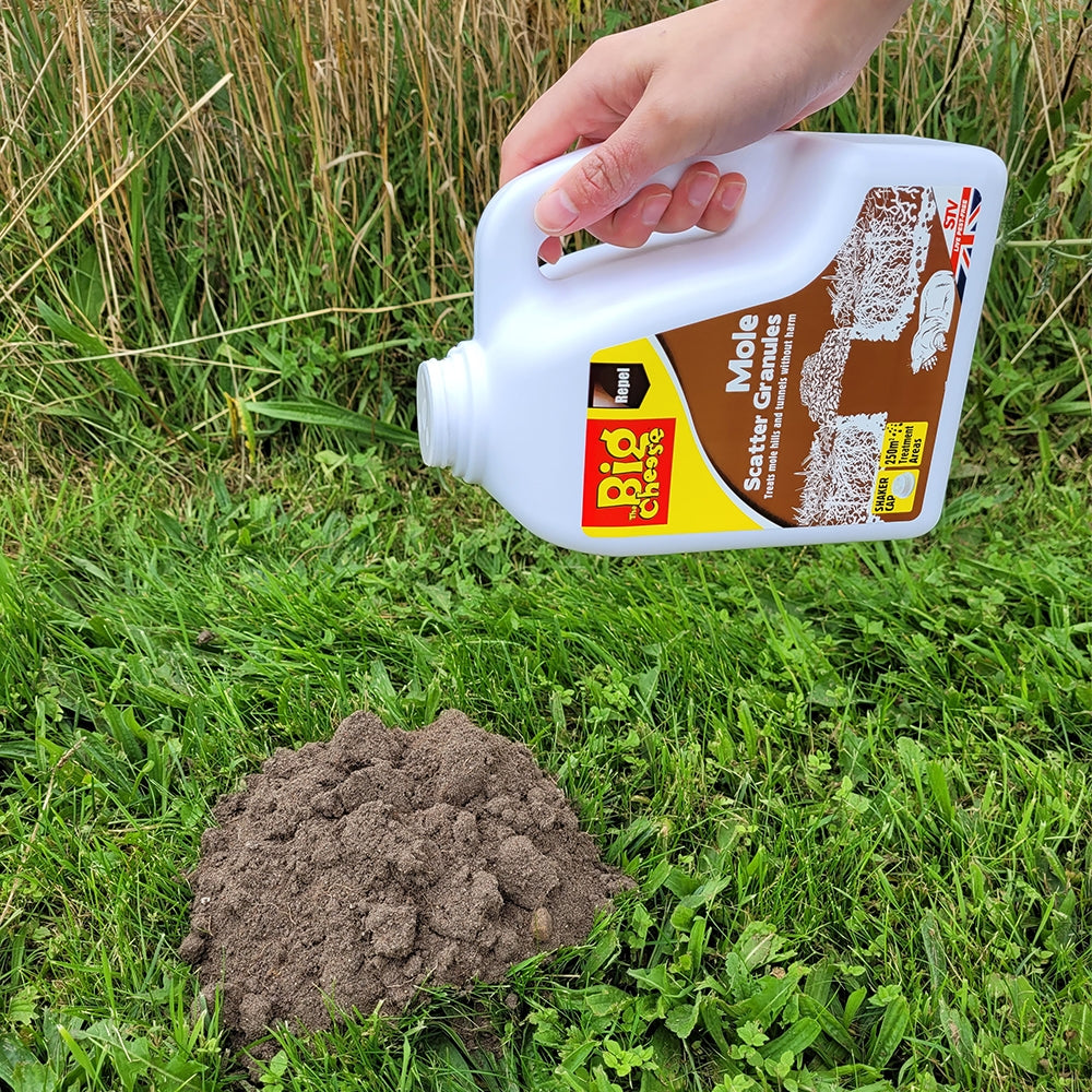 Big Cheese Mole Scatter Granules 2.5kg (STV653 Mole Scatter Granules