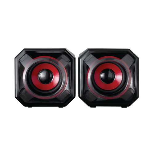 Surefire Gator Eye Gaming Speakers Red 48820