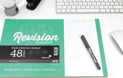 Silvine Revision Desk Pad 360x230mm 48 Sheets (Pack of 5) EX752