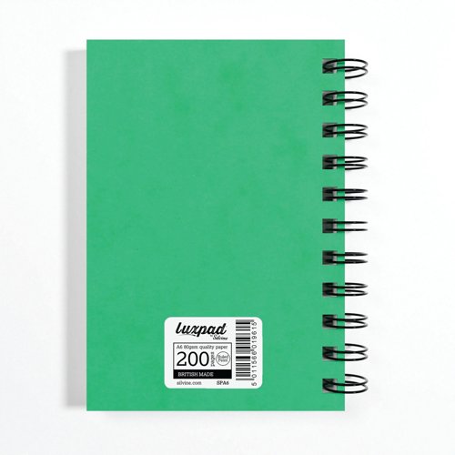 Silvine Luxpad Hardback Wirebound Notebook A6 (Pack of 12) SPA6