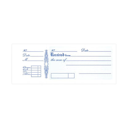 Silvine Receipt Book with Counterfoil 80x202mm (36 Pack) 233