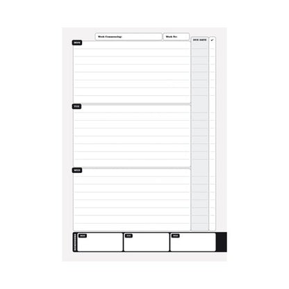 Silvine Homework Diary Record A5 Blue (Pack of 20) EX204