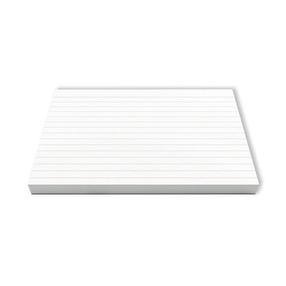 Silvine 50 Revision Notecard Pad Lined White (Pack of 1000) CR50