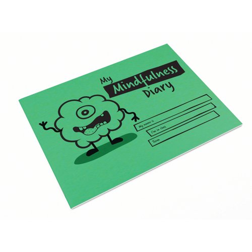 Silvine Primary Mindfulness Journal KS2 Class A5 Green (Pack of 30) EX233