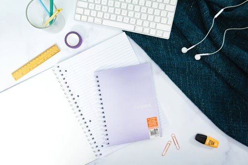 Silvine Luxpad Metallic 200 Page A5+ Assorted (Pack of 3) LUXA5MAC