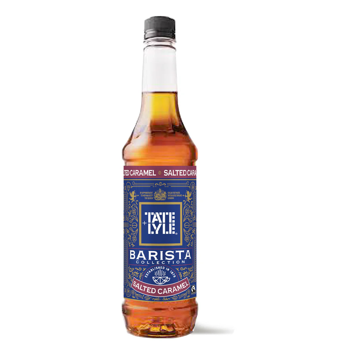 Tate & Lyle Fairtrade Salted Caramel Pure Cane Syrup (3x750ml)