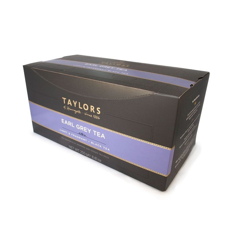Taylors of Harrogate Earl Grey Enveloped Tea Pack 100’s - UK BUSINESS SUPPLIES
