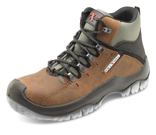 Beeswift Traders Brown Traxion Boots ALL SIZES