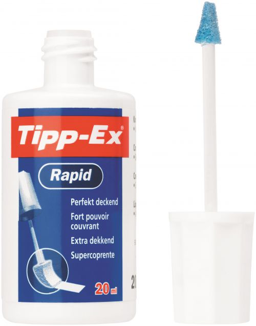 Tipp-Ex Rapid Correction Fluid Value (Pack of 20) 895950