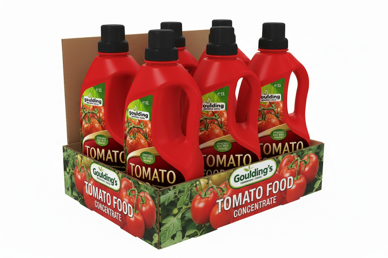Goulding Tomato & Veg Enriched Tomato Food with Humics, Concentrated 1 Litre