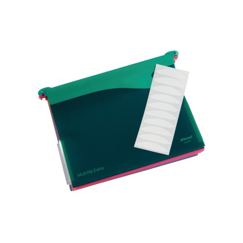 Rexel Multifile Extra Secura Suspension File A4 30mm Assorted (10 Pack) 2102573
