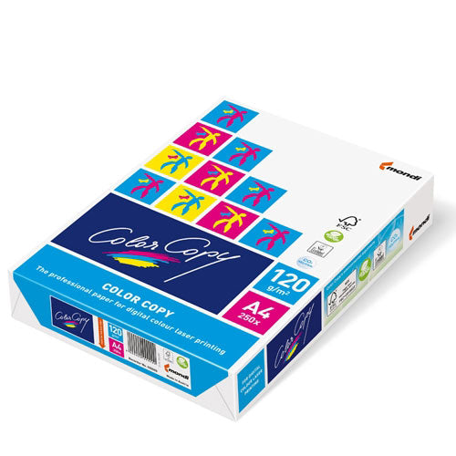 Color Copy A4 Paper 120gsm White (Pack of 250) CCW0330A1