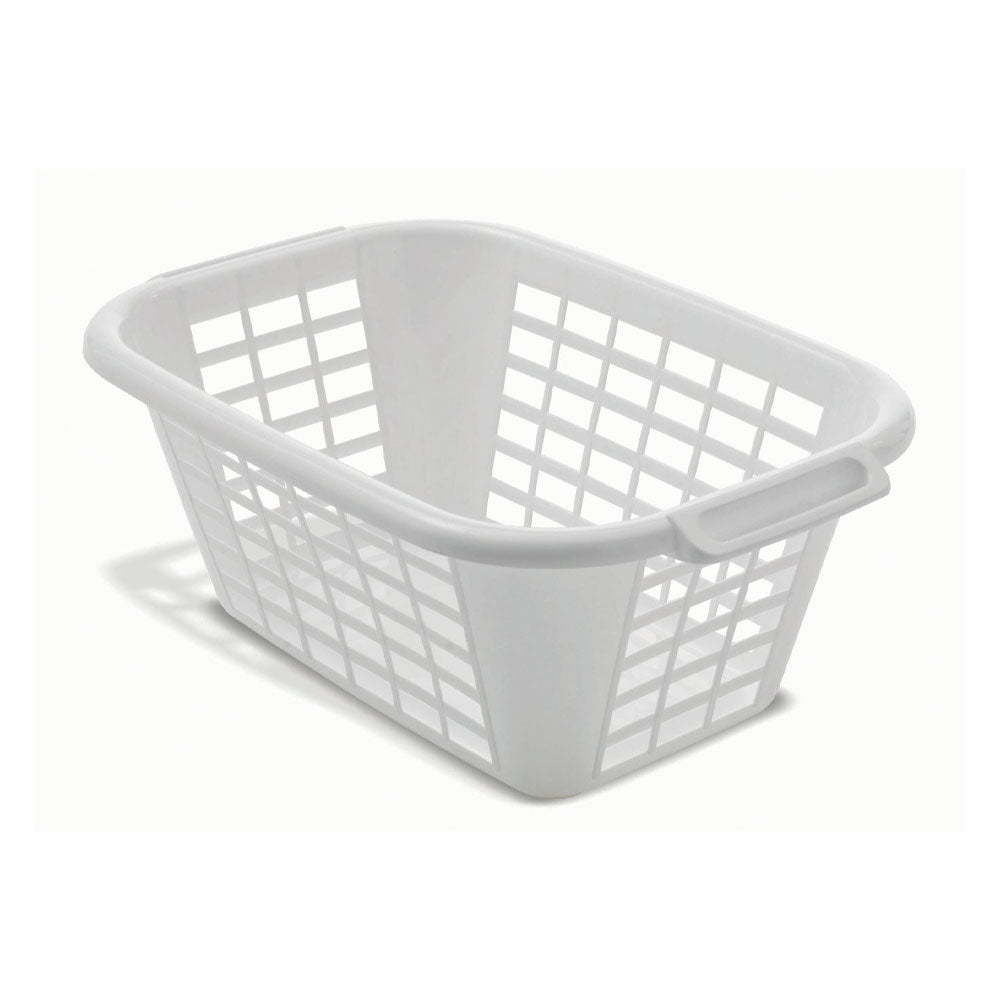 Addis White Laundry Basket 40 Litre
